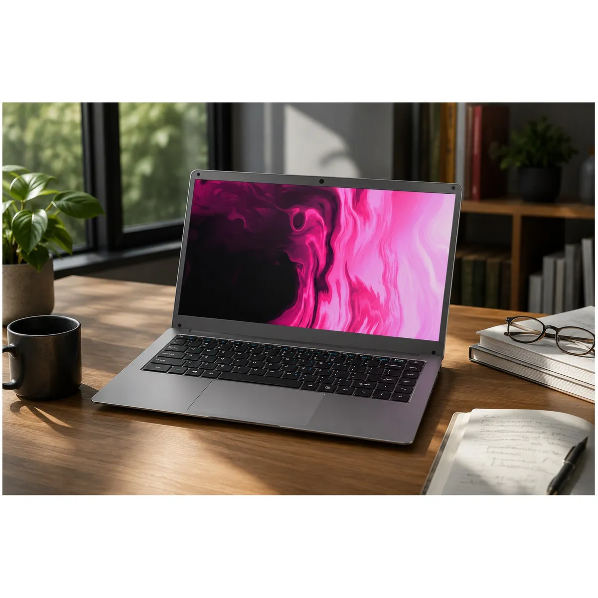 STARTECHOFFICE - Notebook 14” Intel N3350 6GB RAM SSD 128GB Windows 10 Pro Batería 5000mAh