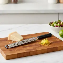 GENERICO - Rallador Fino Zester Acero Inoxidable Para Queso Y Cítricos