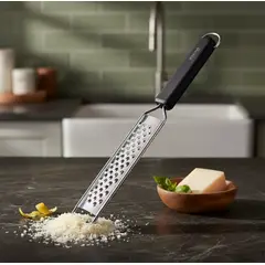 GENERICO - Rallador Fino Zester Acero Inoxidable Para Queso Y Cítricos