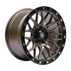 GENERICO - Set 4 Llantas 17x8,5 6X139 Et20 WOLF MBrnz-LMB-CR