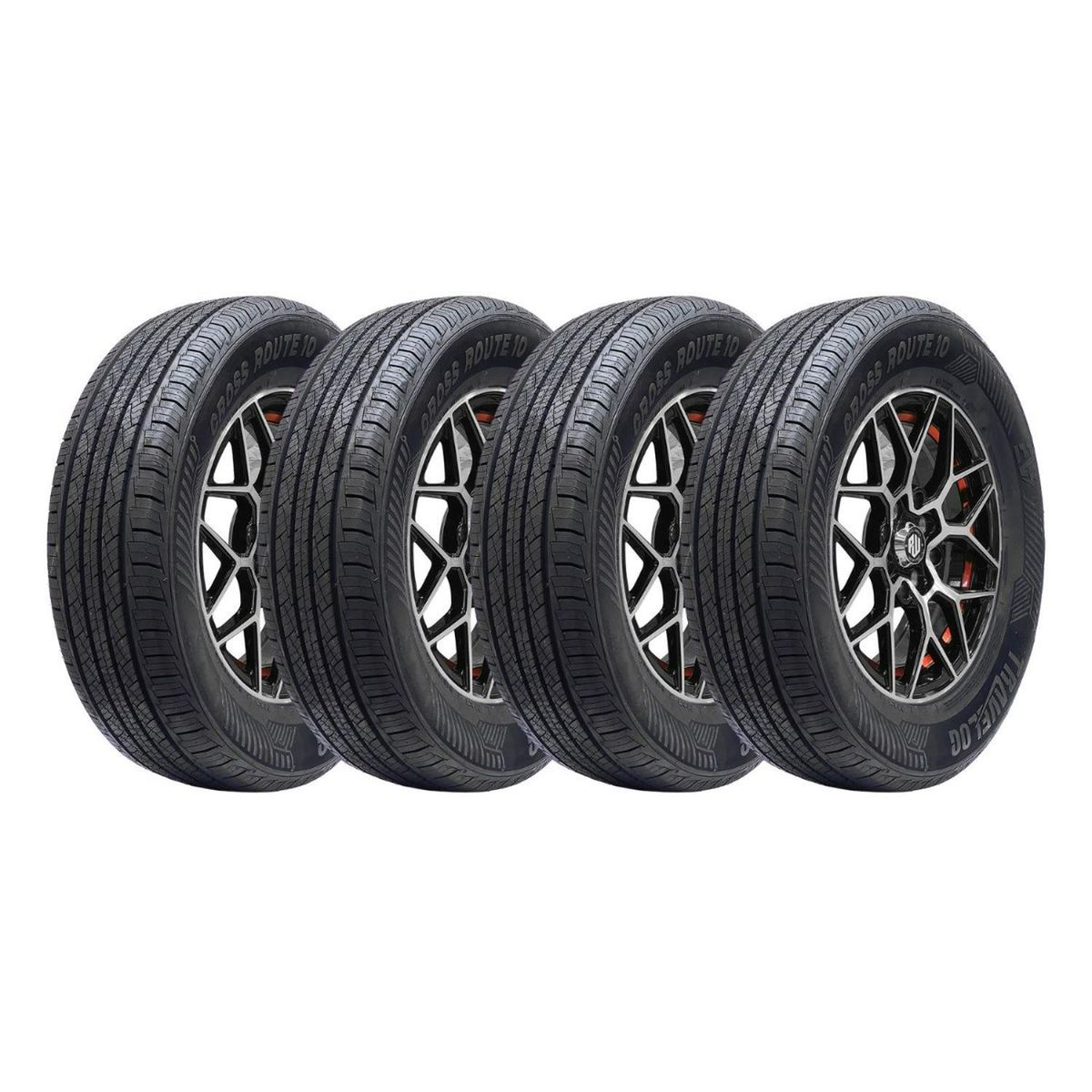GENERICO - Set 4 Neumáticos 215/70R16 100H Cross Route 10 Travelog PR H/T TL BLK CHN