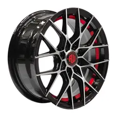 GENERICO - Set 4 Llantas 14x6 4X100/4X114 Et35 DAIYA BM-UC-Red