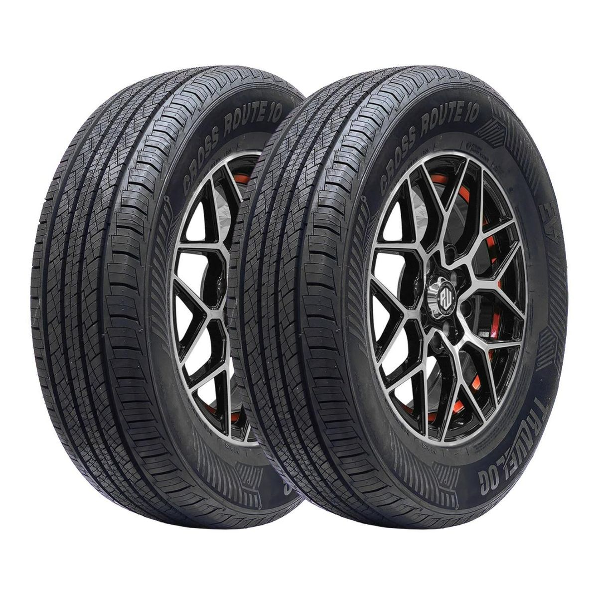 GENERICO - Set 2 Neumáticos 215/70R16 100H Cross Route 10 Travelog PR H/T TL BLK CHN