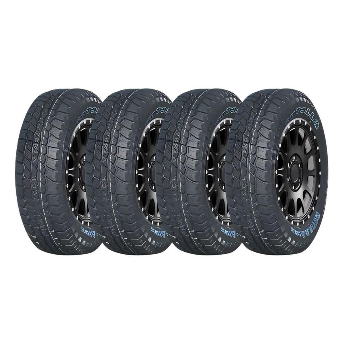 GENERICO - Set 4 Neumáticos 235/65R17 104T SETULA A-RACE AT08 Rotalla PR A/T TL BLK CHN
