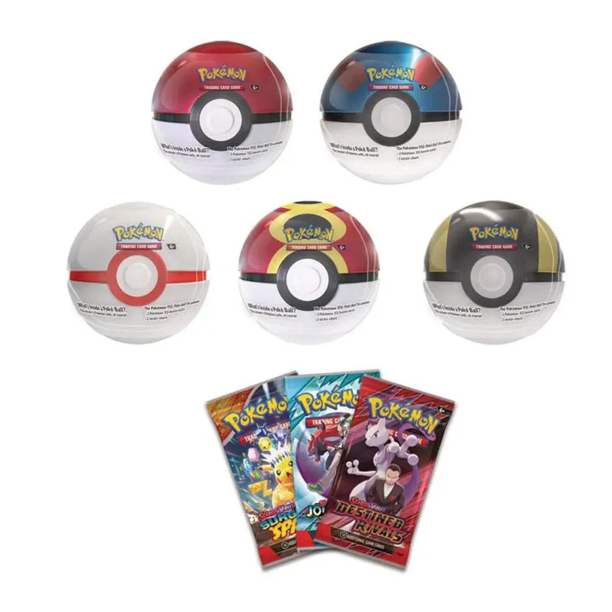 POKEMON - POKEBOLA POKEMON TIN Q4 2025 INGLES