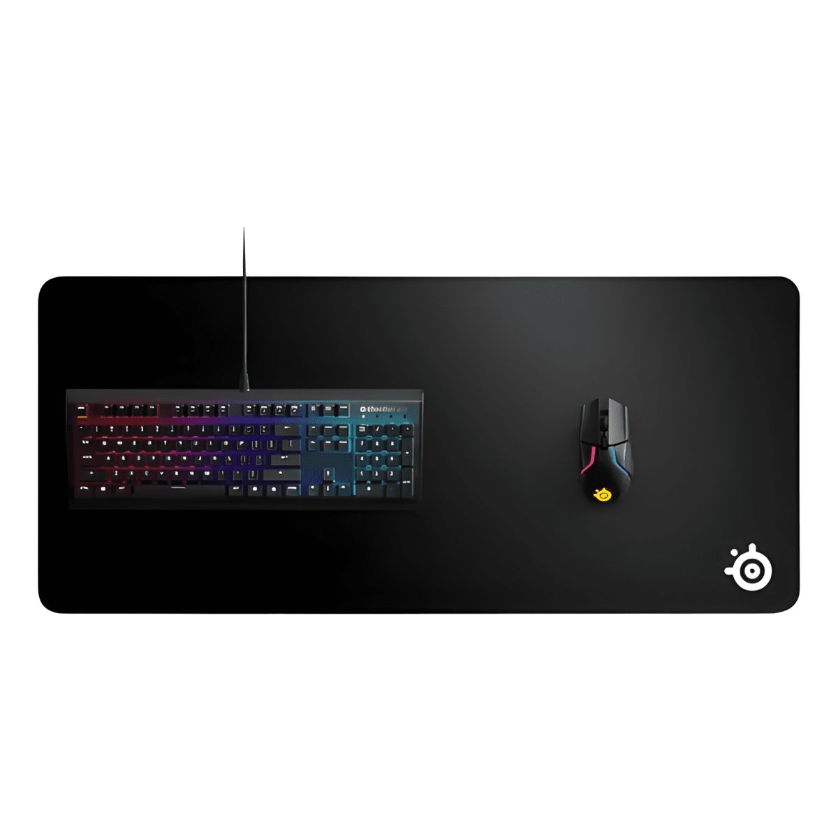 GENERICO - Mousepad Gamer Steelseries Qck Heavy XXL 90x40cm Negro