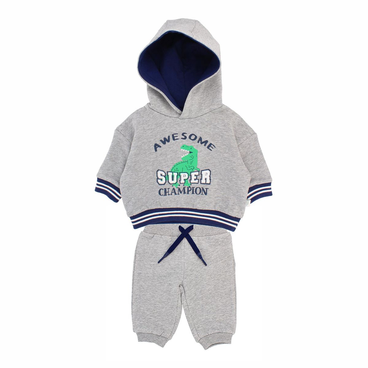 BUBBLE GUMMERS - Conjunto Infantil Bubblegummers Uyunu Gris