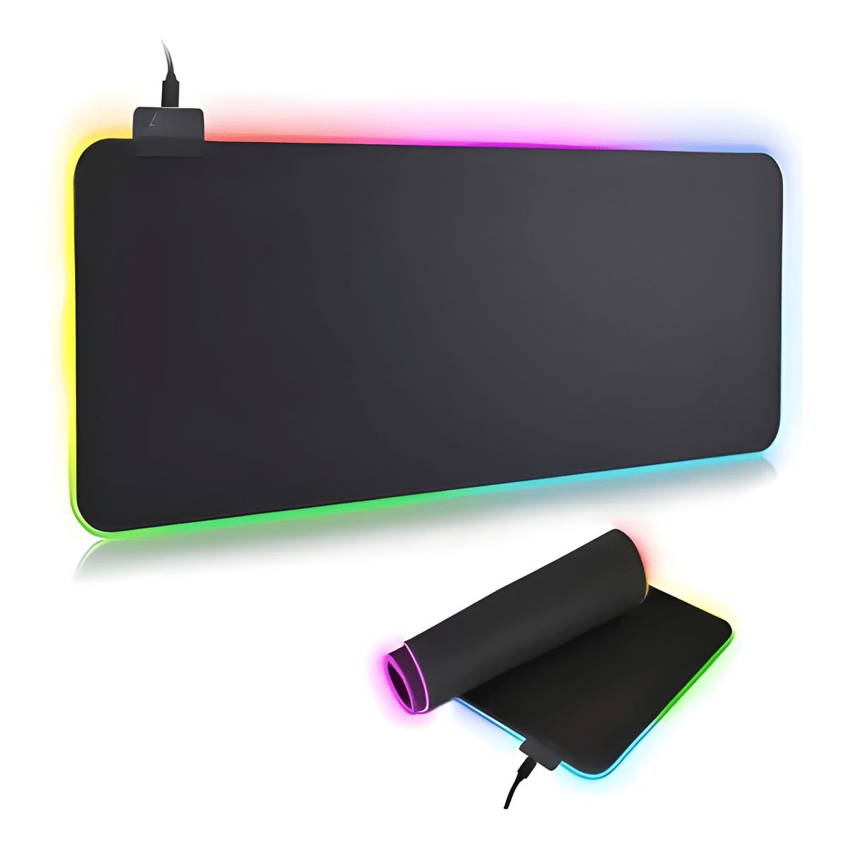 GENERICO - Mouse Pad Gamer Xl Rgb Retroiluminado Gms-wt-5 80x30x0.4cm