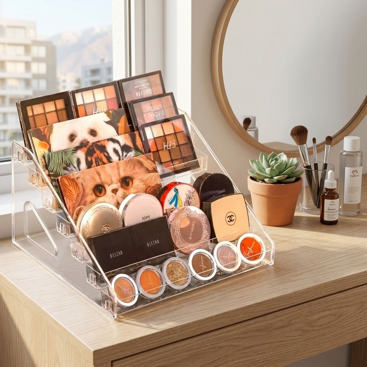 ARMONIA - Organizador Acrílico Para Cosmeticos 7 Niveles 782