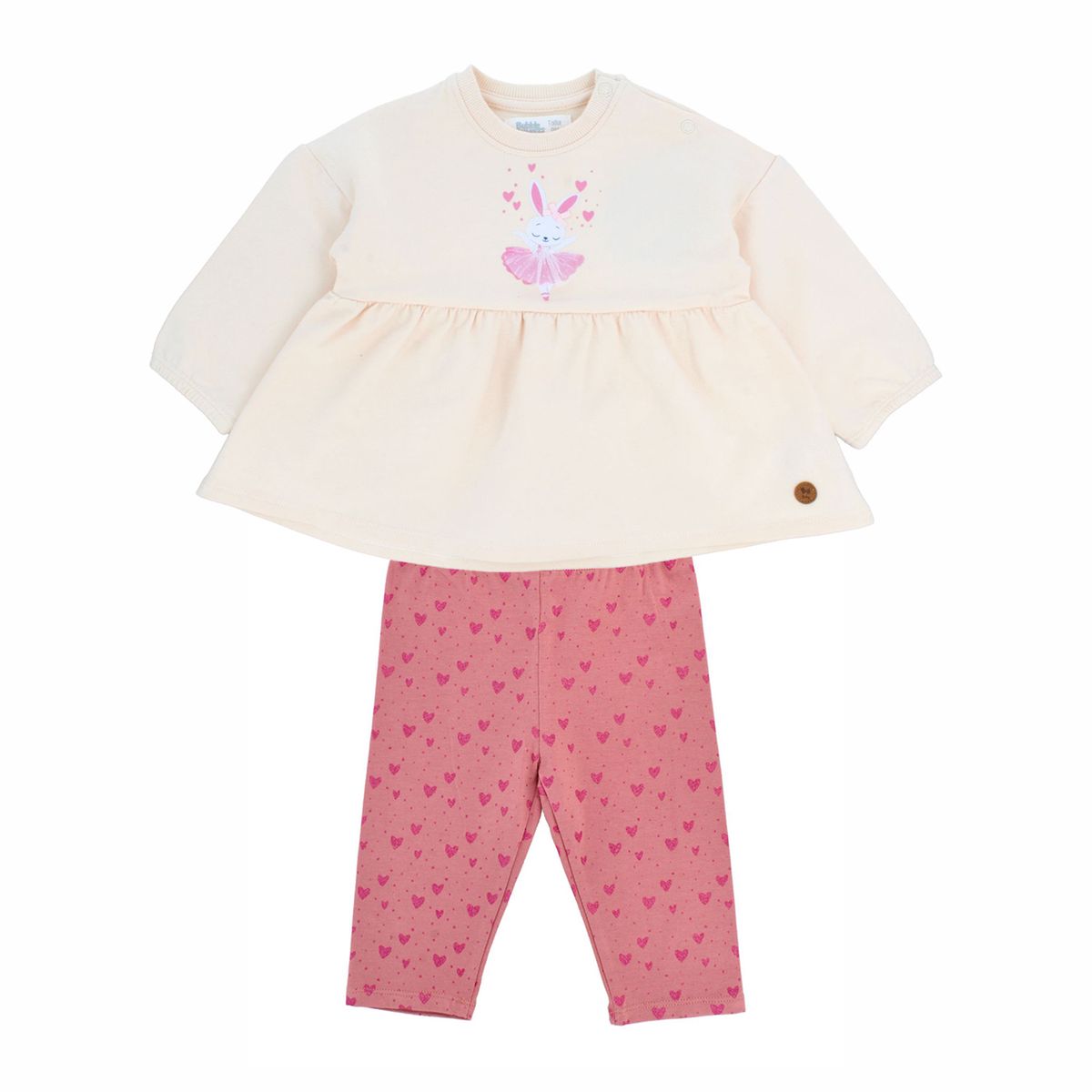 BUBBLE GUMMERS - Conjunto Infantil Bubblegummers Yaruma Gris