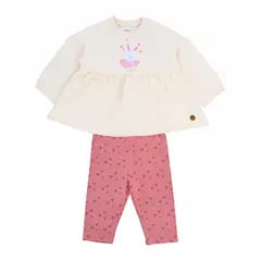 BUBBLE GUMMERS - Conjunto Infantil Bubblegummers Yaruma Gris