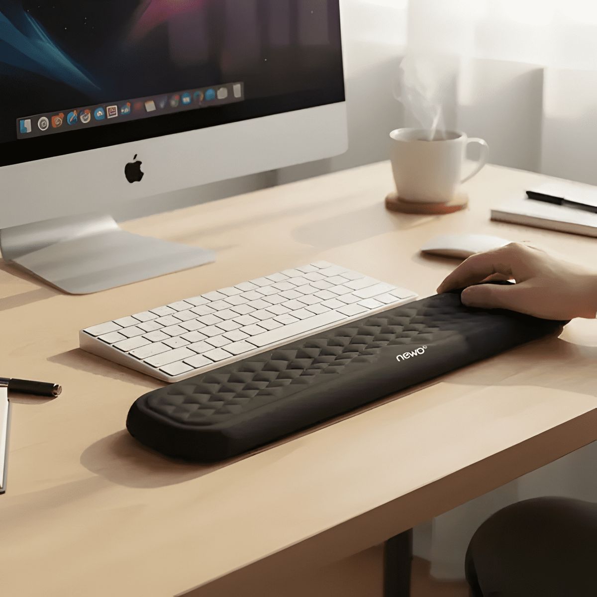 GENERICO - Apoya Muñecas para Teclado Escritorio Newo