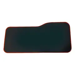GENERICO - Mouse Pad Gamer Xl Antideslizante Borde Cosido 75x35cm Negro