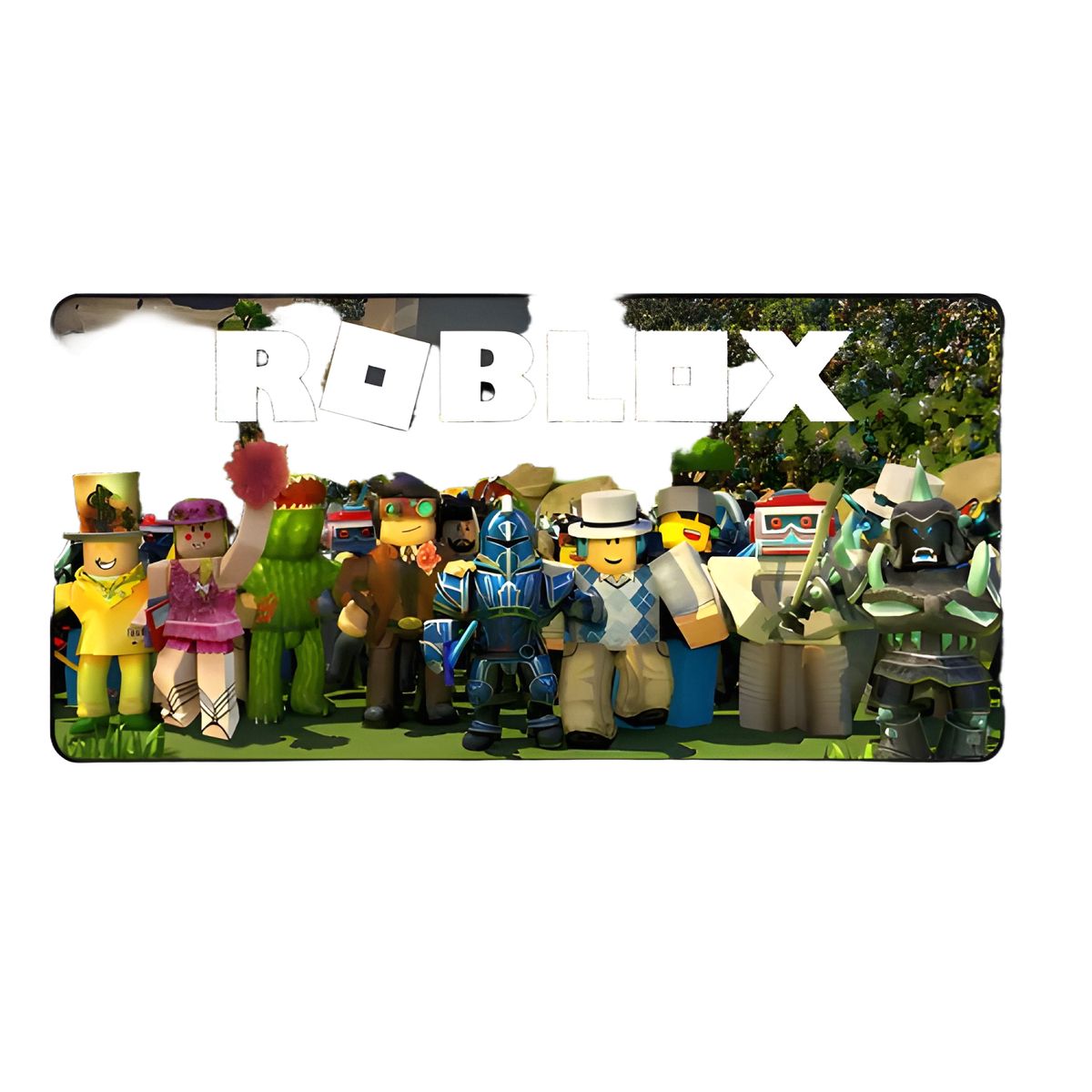 GENERICO - Mouse Pad Gamer Xxl Roblox - 80x40 Cm Gran Formato y Diseño