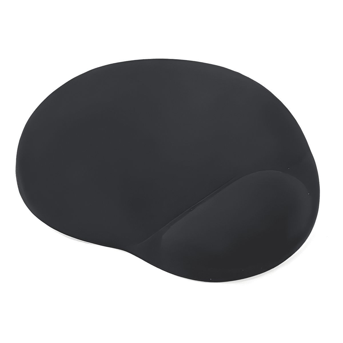 GENERICO - Mouse Pad Gel Apoya Muñeca Ergonomico Antideslizante Negro
