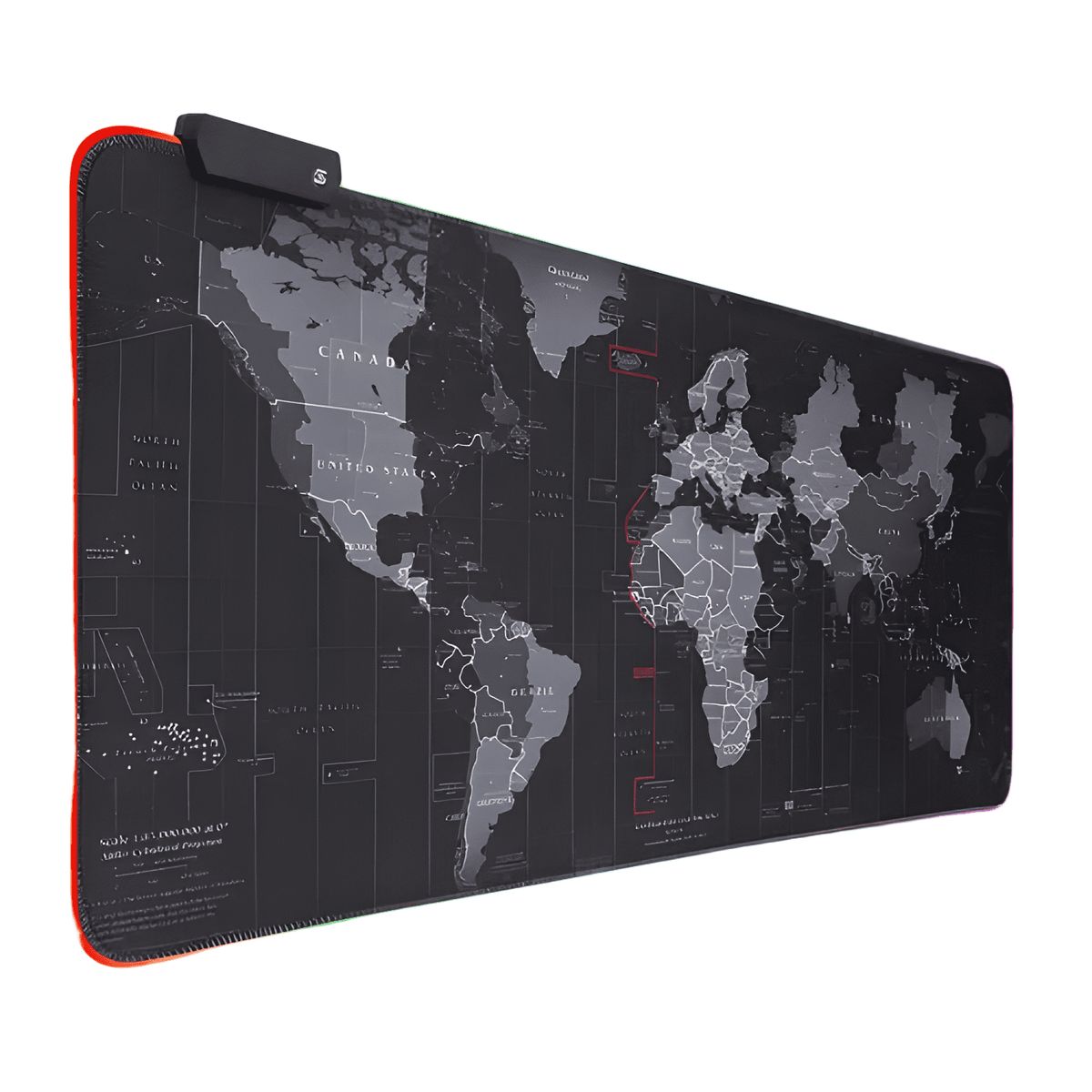GENERICO - Rgb Mouse Pad Gamer Alfombrilla con Luz 3080 Plus