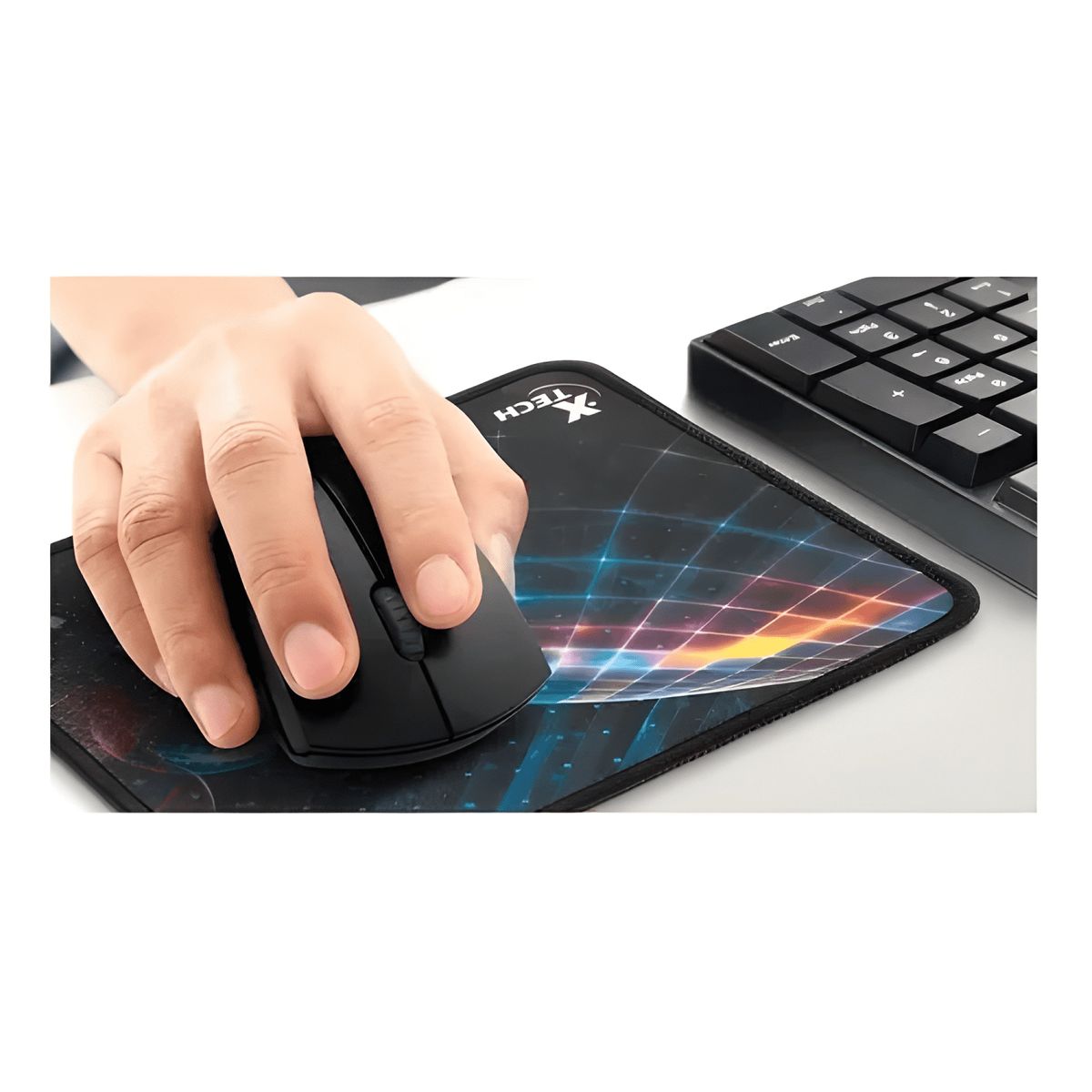GENERICO - Mouse Pad Gamer Xtech Colonist XTA-181 Tela 22x18cm Negro