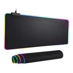 GENERICO - Mouse Pad Retroiluminado Led Luces Rgb Gamer 90x40cm