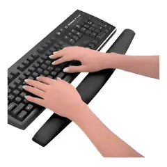 GENERICO - Almohadilla Apoya Muñeca Pad Teclado Memory Foam