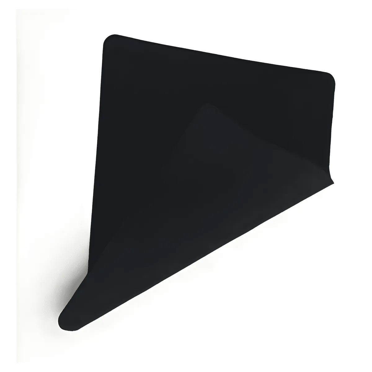 GENERICO - Mouse Pad Genérica Rectangular 18x22cm Negro