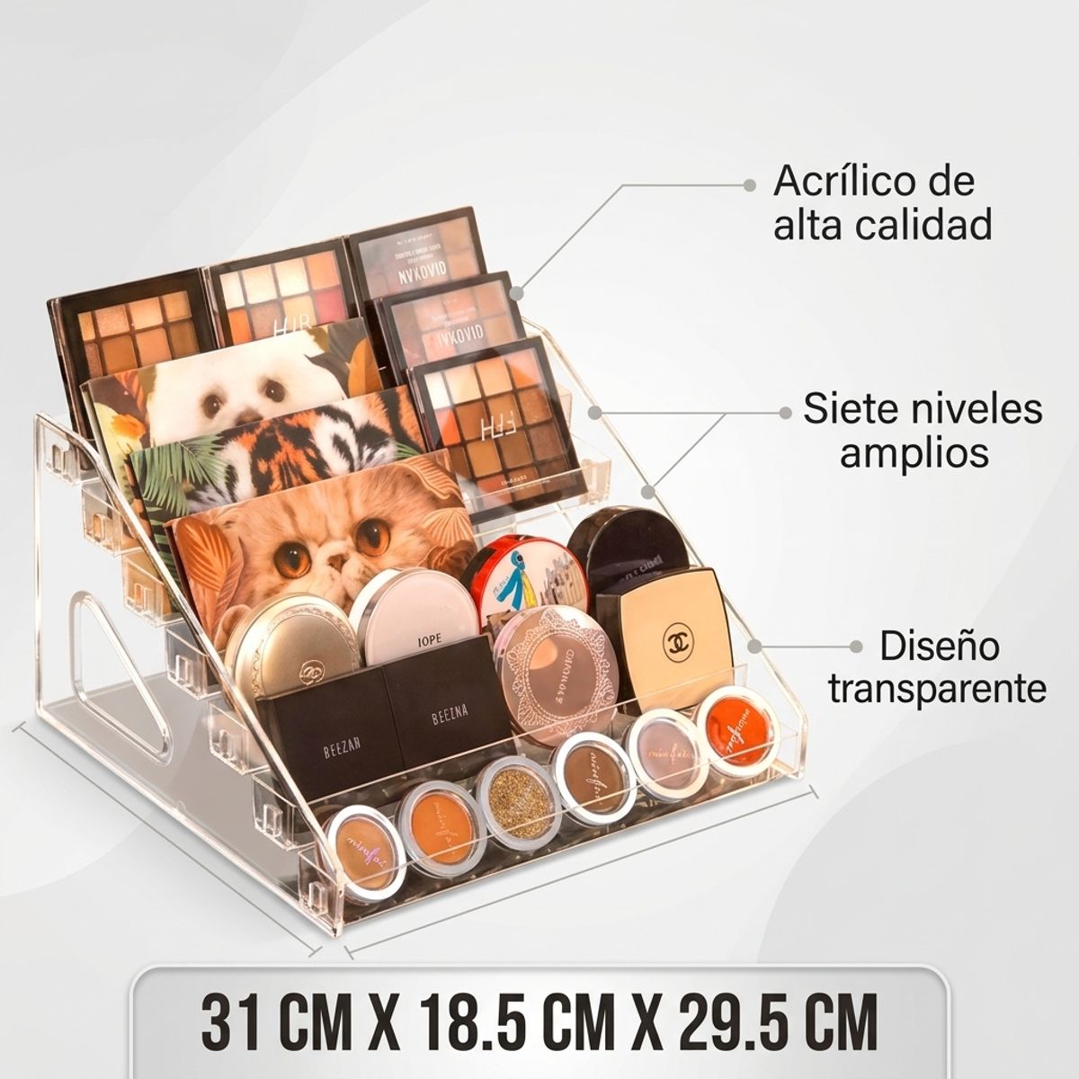 ARMONIA - Organizador Para Maquillaje 7 Niveles 782 Elegante