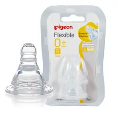 PIGEON - Tetina Boca Estandar Talla S Silicona Anticolico