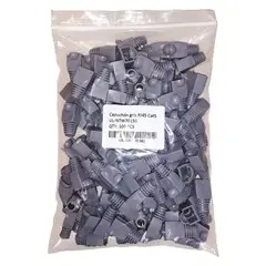 GENERICO - Capuchones para RJ45 gris X100 unidades