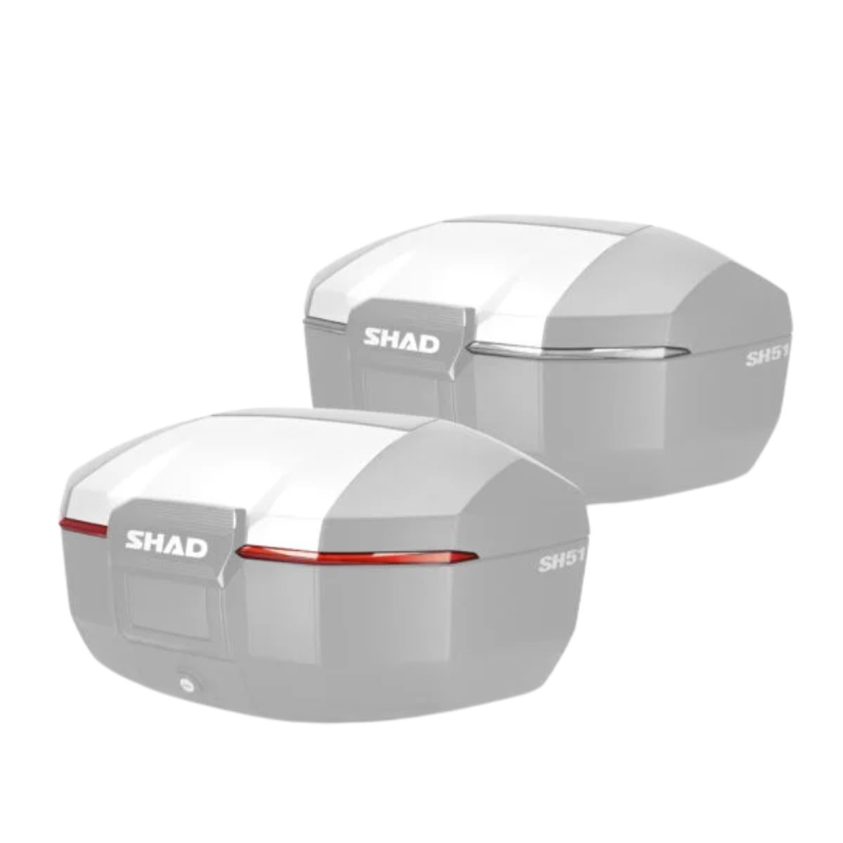 SHAD - Maleta Topcase Shad SH51 Aluminio 51 Litros D0B51200