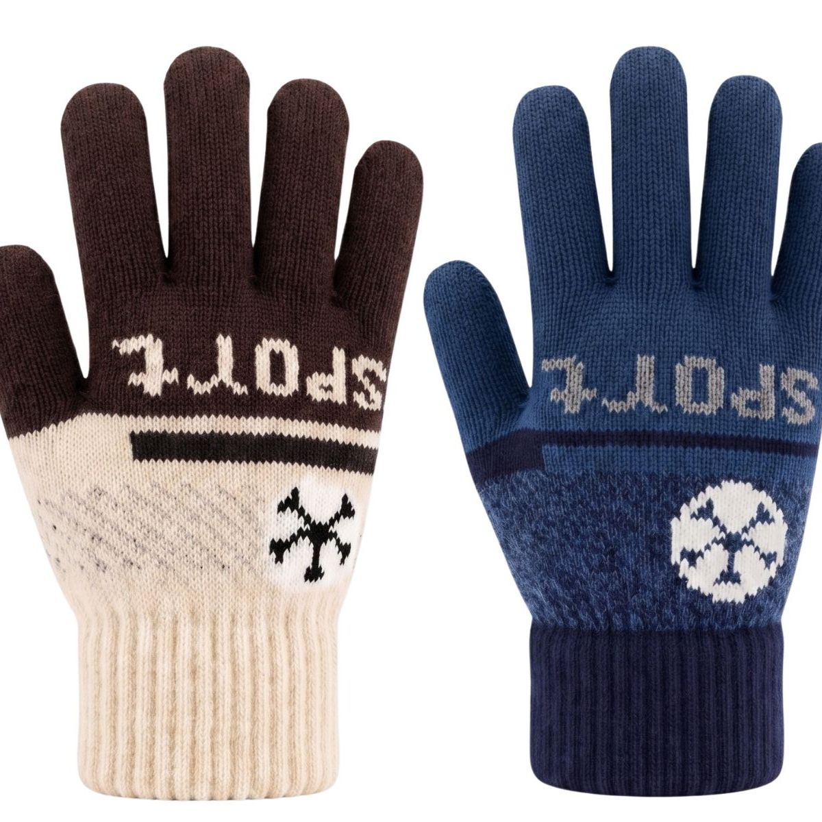 LOOK SHOP - Pack 2 Pares de Guantes Polar Suave Invierno Niño