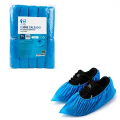 DE TODO Y MAS - Cubre Calzado universal CPE azul x 100 unidades