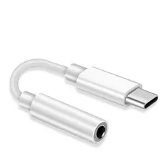 GENERICO - Adaptador Usb Tipo C A Jack 3.5mm Compatible Con Samsung