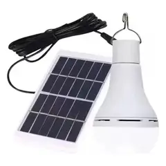 GENERICO - Ampolleta Recargable Y Solar Camping Luz Blanco Frío BELUG