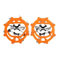 GENERICO - Crampones Ajustables Crampones Nieve 8d Trekking Outdoor