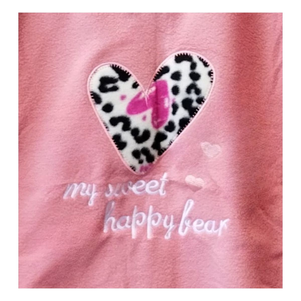 LIKE SHOP - Pijama Mujer Polar Invierno Diseño Corazón 4071