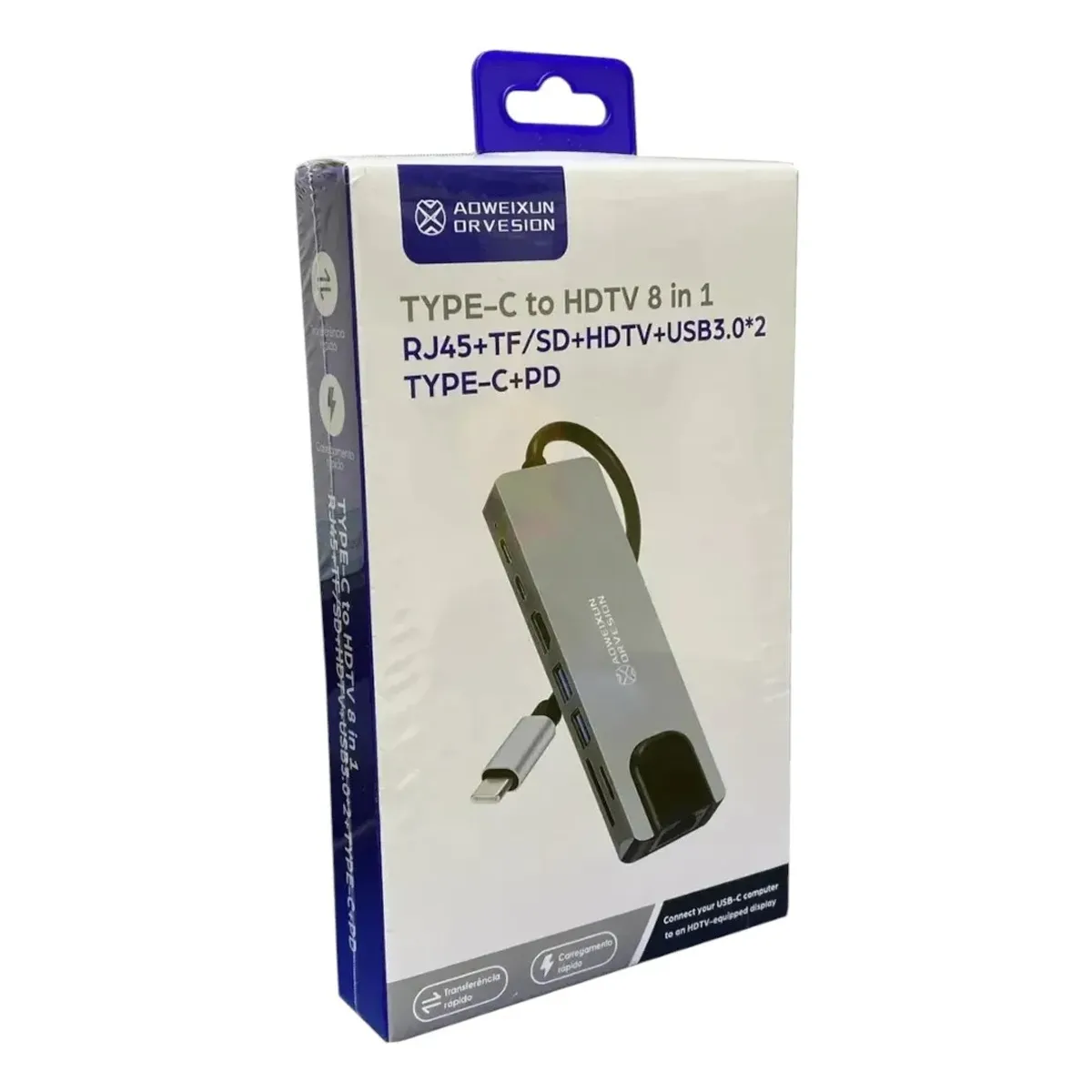 GENERICO - Adaptador Usb Tipo C 8 En 1