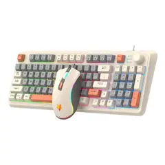 GENERICO - Teclado K82 + Mouse Para Pc Gamer Con Luces Led
