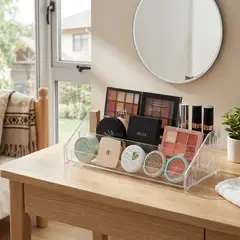 ARMONIA - Organizador Acrílico Para Maquillaje 3 Niveles 780 Diseño Moderno