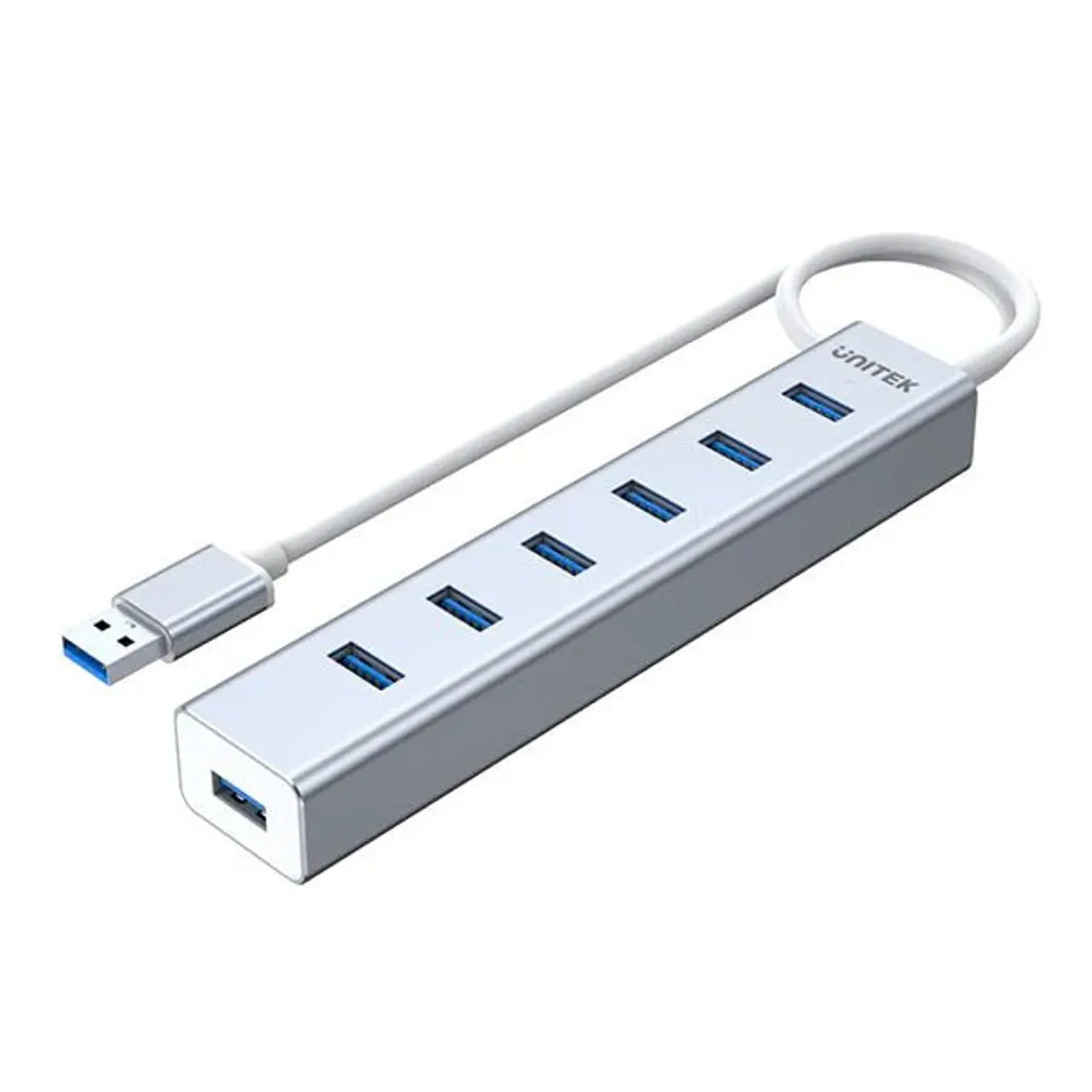 UNITEK - HUB USB 3.0 de 7 Puertos con Fuente de Poder Mod. Y-3090