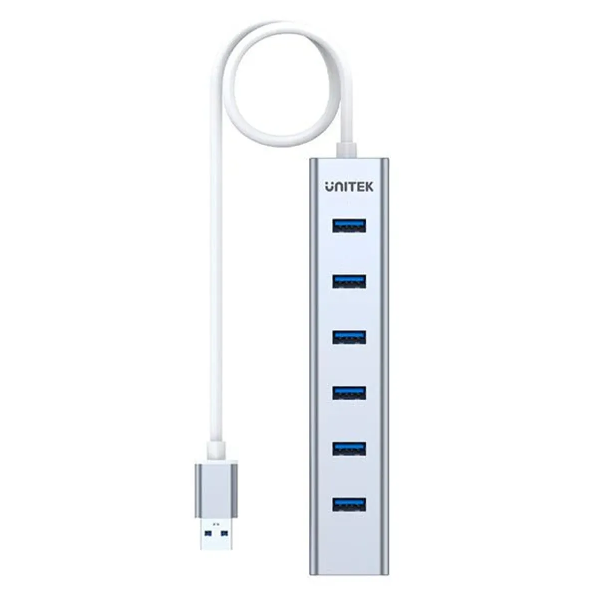 UNITEK - HUB USB 3.0 de 7 Puertos con Fuente de Poder Mod. Y-3090