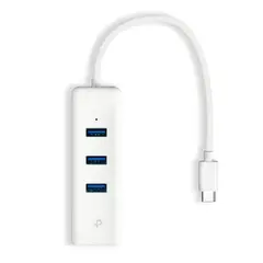 TP LINK - Hub USB-C 3 Puertos USB 3.0 + LAN Gigabit TP-Link UE330C