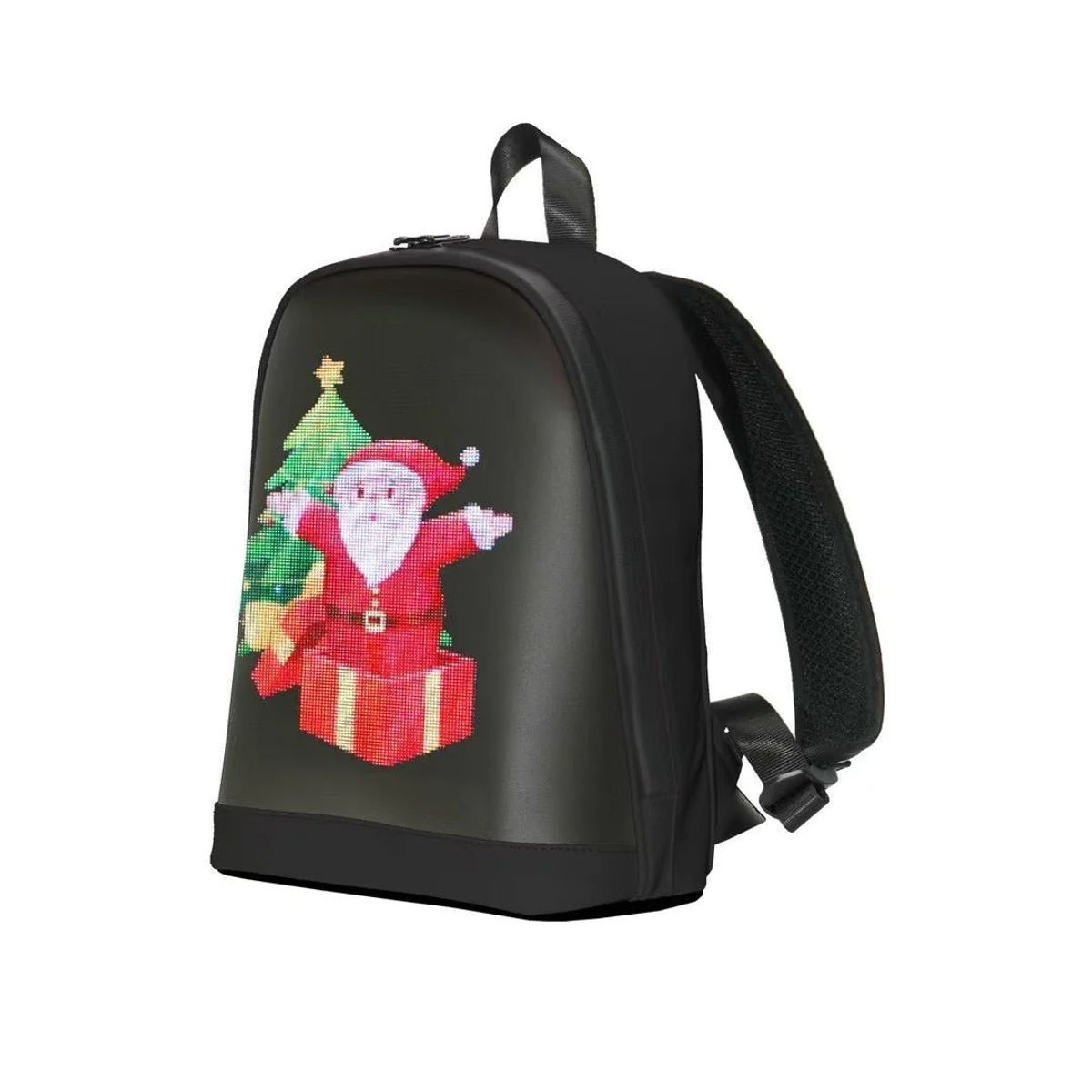 GENERICO - Mochila Con pantalla LED Interactiva desde APP 26×11×30 cm