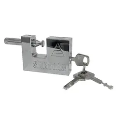 GENERICO - Candado De Acero 70 Mm Con 3 Llaves Cerradura Resistente