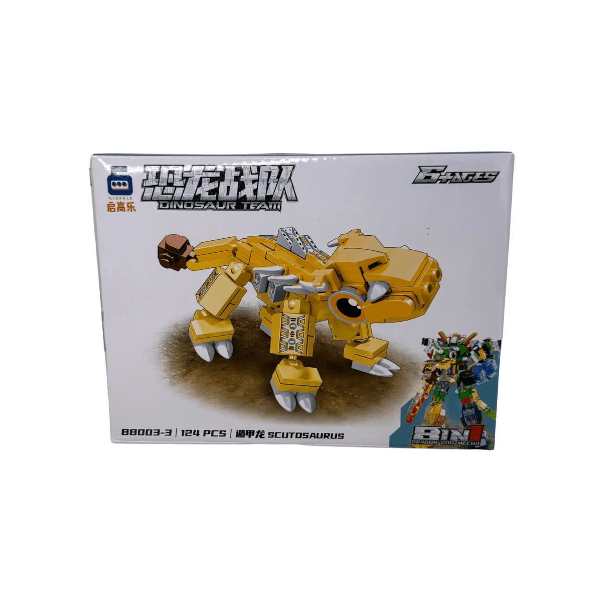 GENERICO - Bloques de Construcción Dinosaurio Transformer 8 en 1