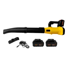 GENERICO - Sopladora Inalámbrica Pro A Batería 21v Color Amarillo BELUG