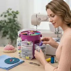 MOVI - Costurero 210 Piezas: Orden, Rapidez y Soluciones al Instante