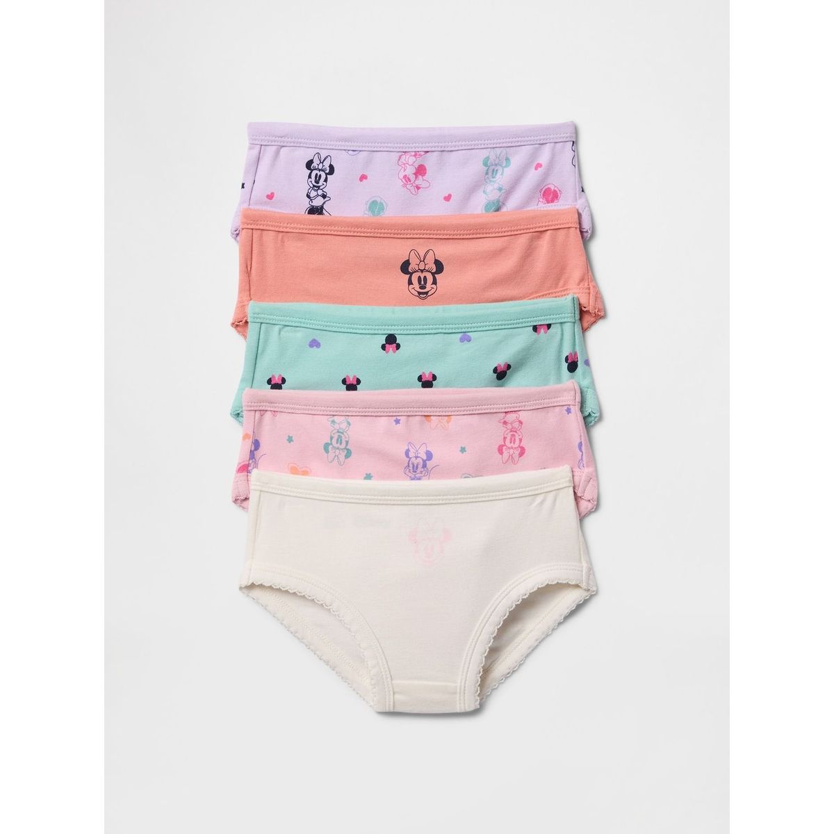GAP - Pack 5 Calzones Toddler Niña Gap Rosado