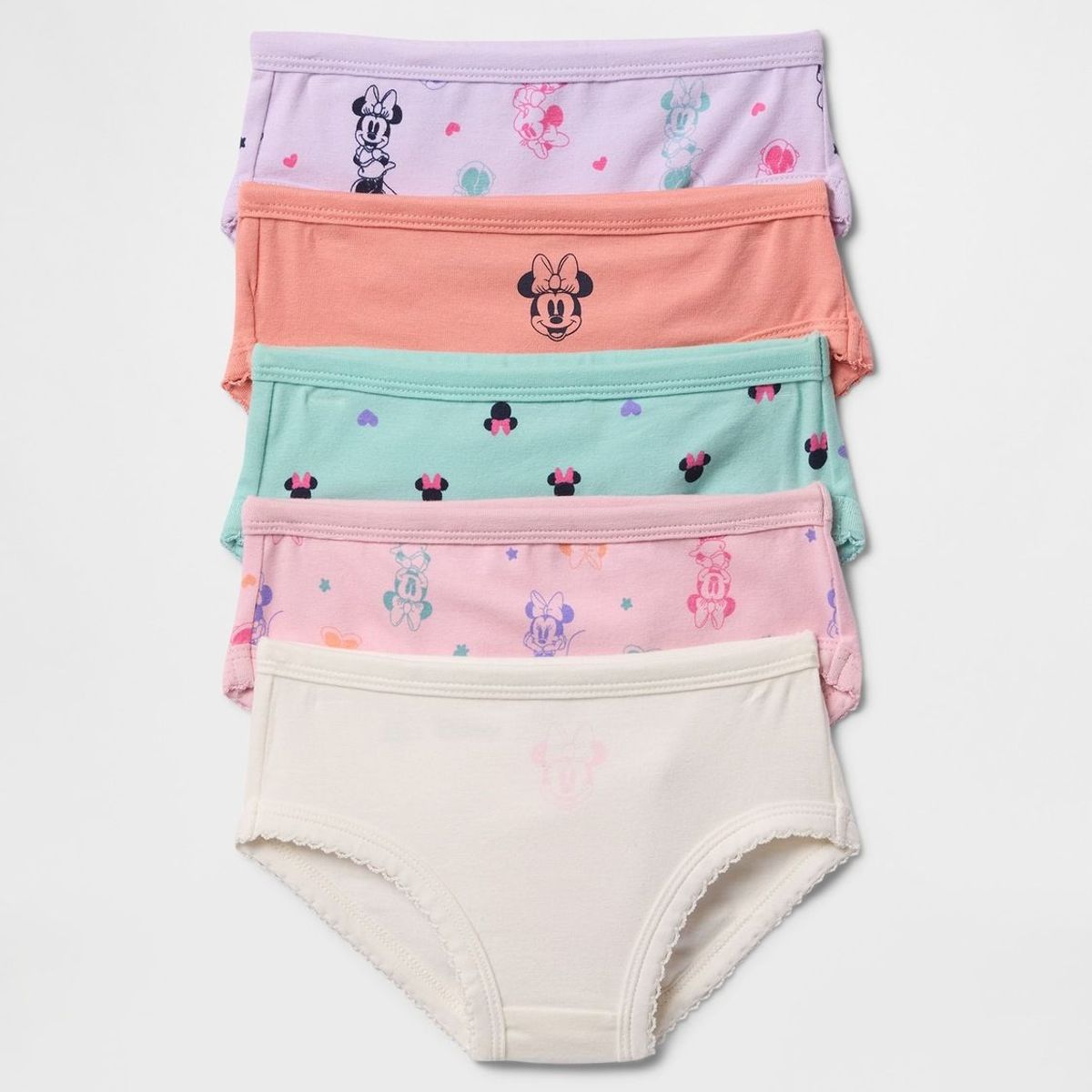 GAP - Pack 5 Calzones Toddler Niña Gap Rosado
