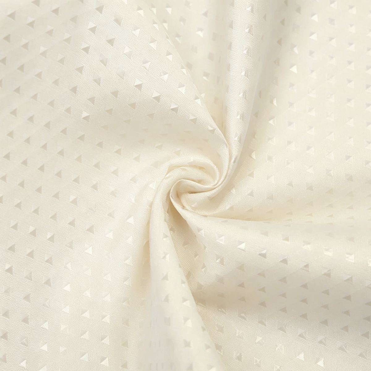 OKAY - Cortina De Baño Impermeable Texturada Diseño Rombos 180x180