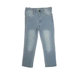 PUMUCKI - Jeans Azul Claro Unisex con Cintura Ajustable