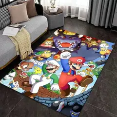 GENERICO - Alfombra Lisa Con Diseño 3D 120X170